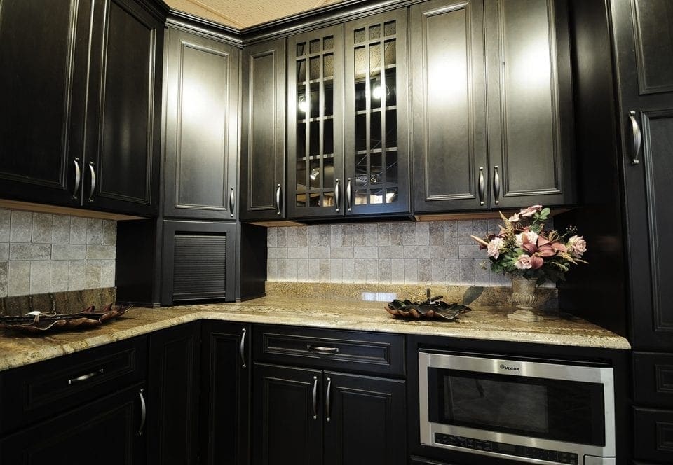 How to Make a Small Kitchen Look Good with Black Cabinets