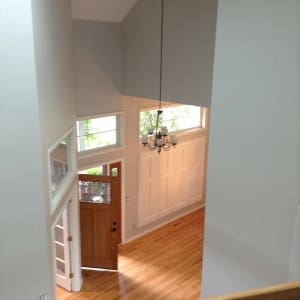 high ceiling painting project