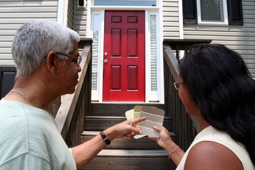 picking color front door